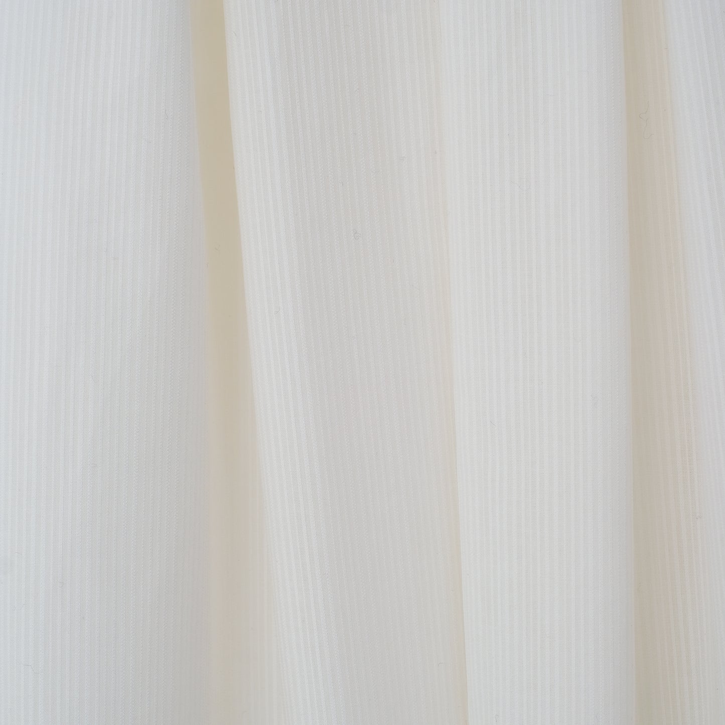 Dress FISARMONICA * white striped cotton * size S