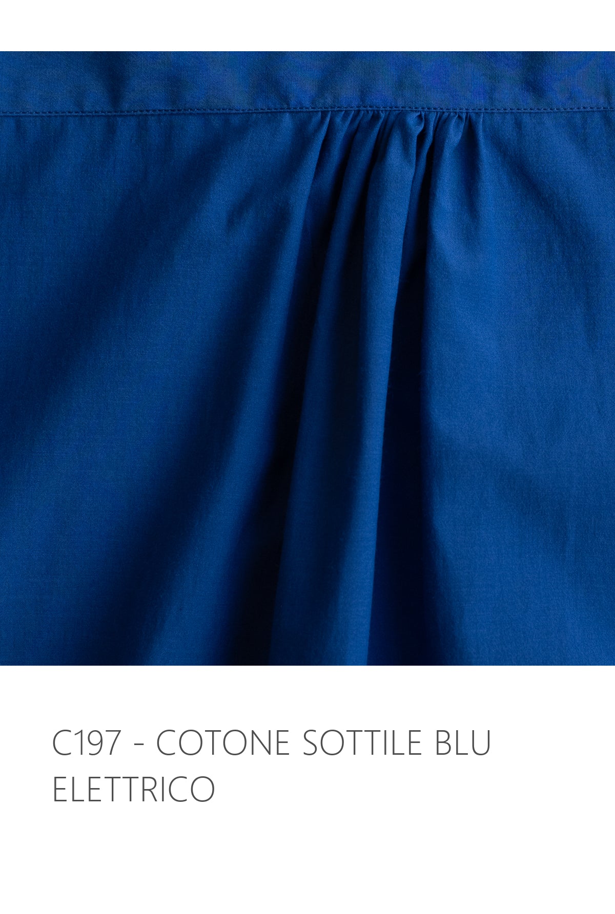 Shirt CHICCO * brilliant blue thin cotton * size M