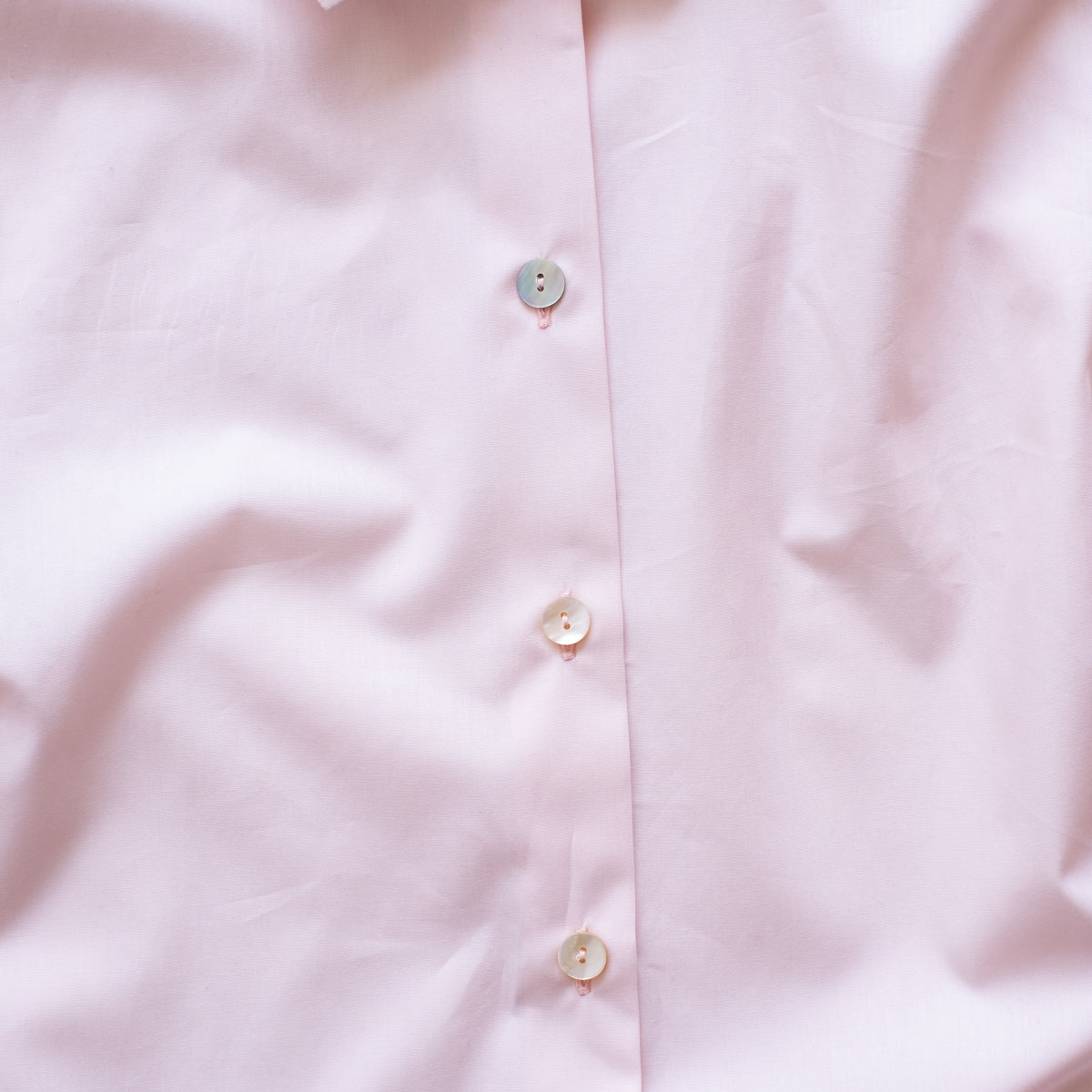 camicia CORIANDOLO ** cotone rosa pallido ** taglia S