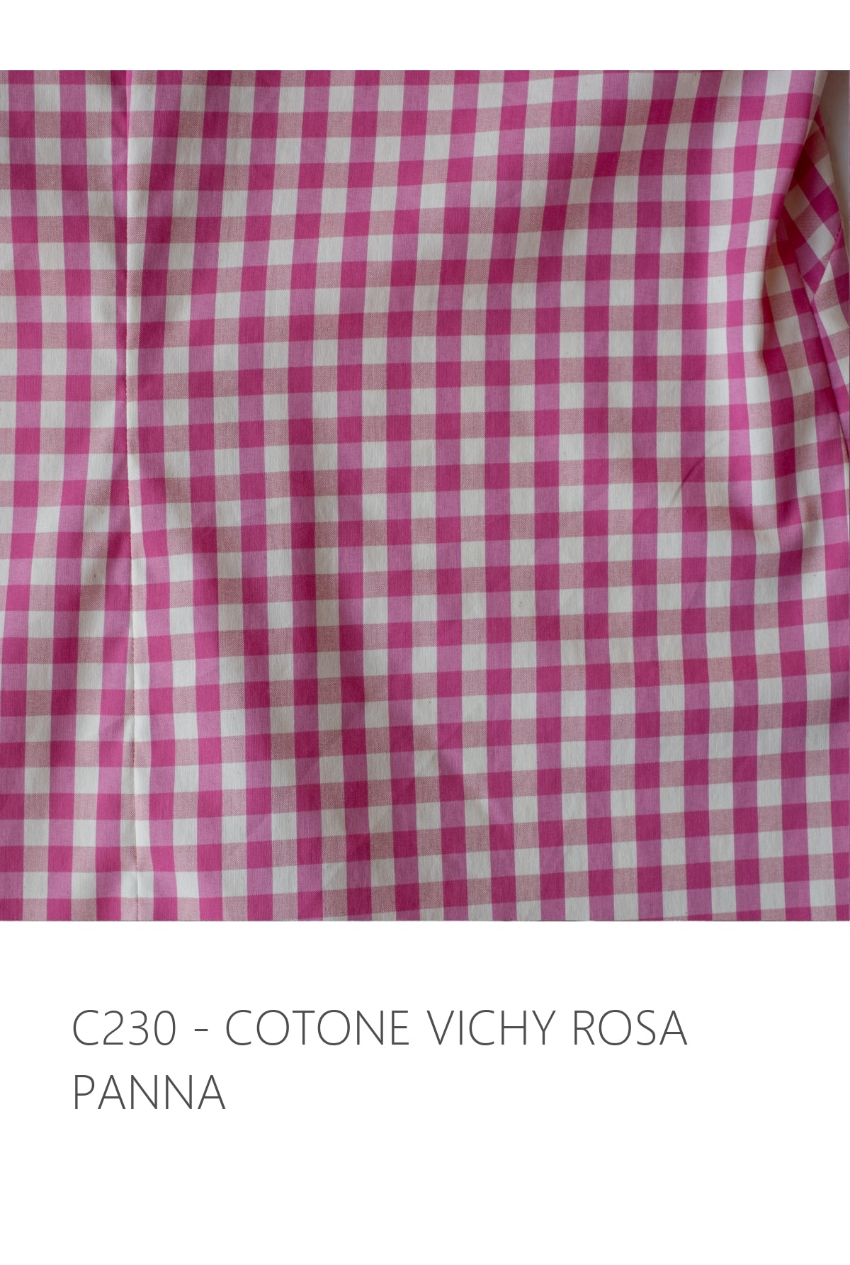 Shirt CHICCO * cream-pink vichy cotton * size M