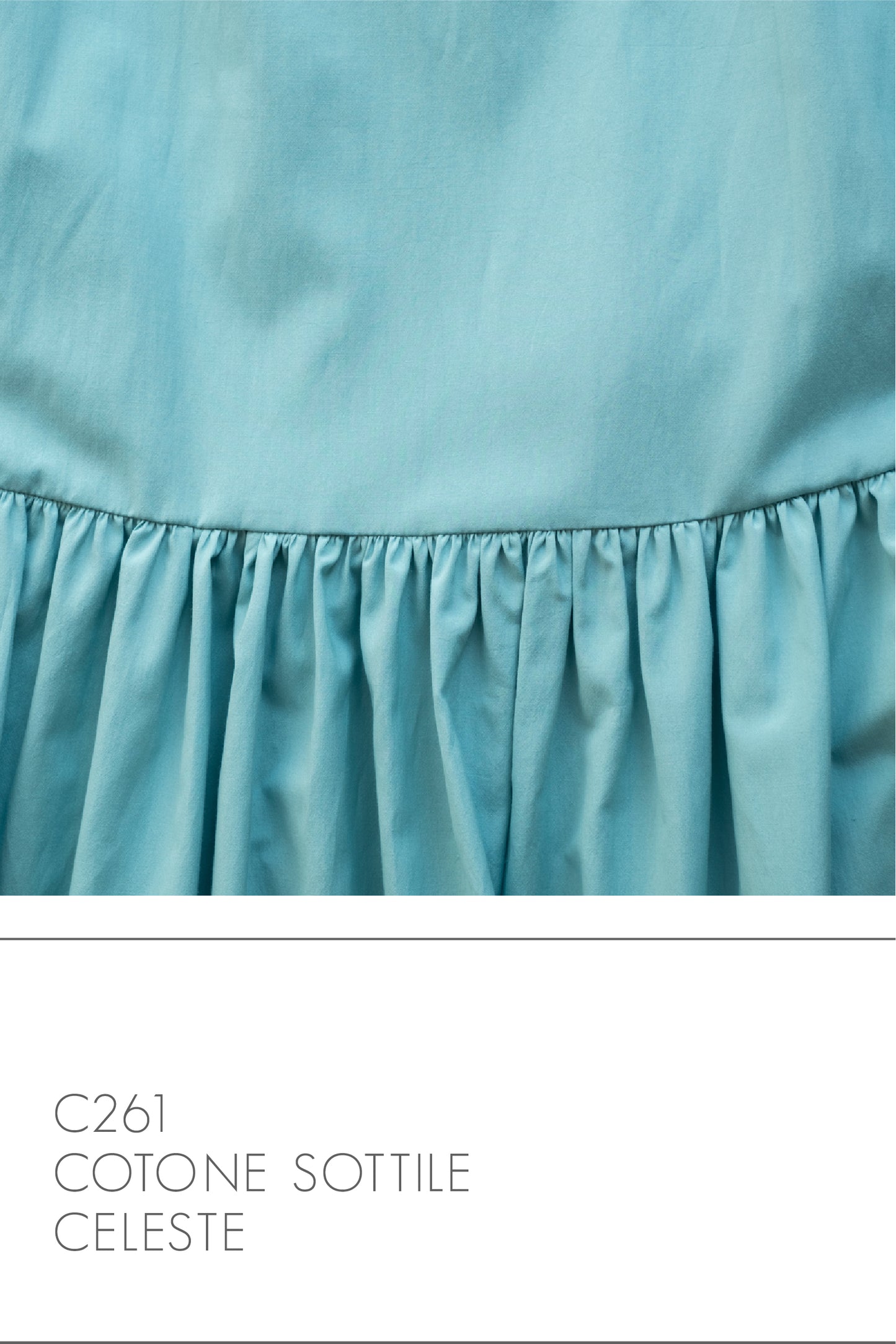 Dress INSIEME * light blue cotton * size S/M