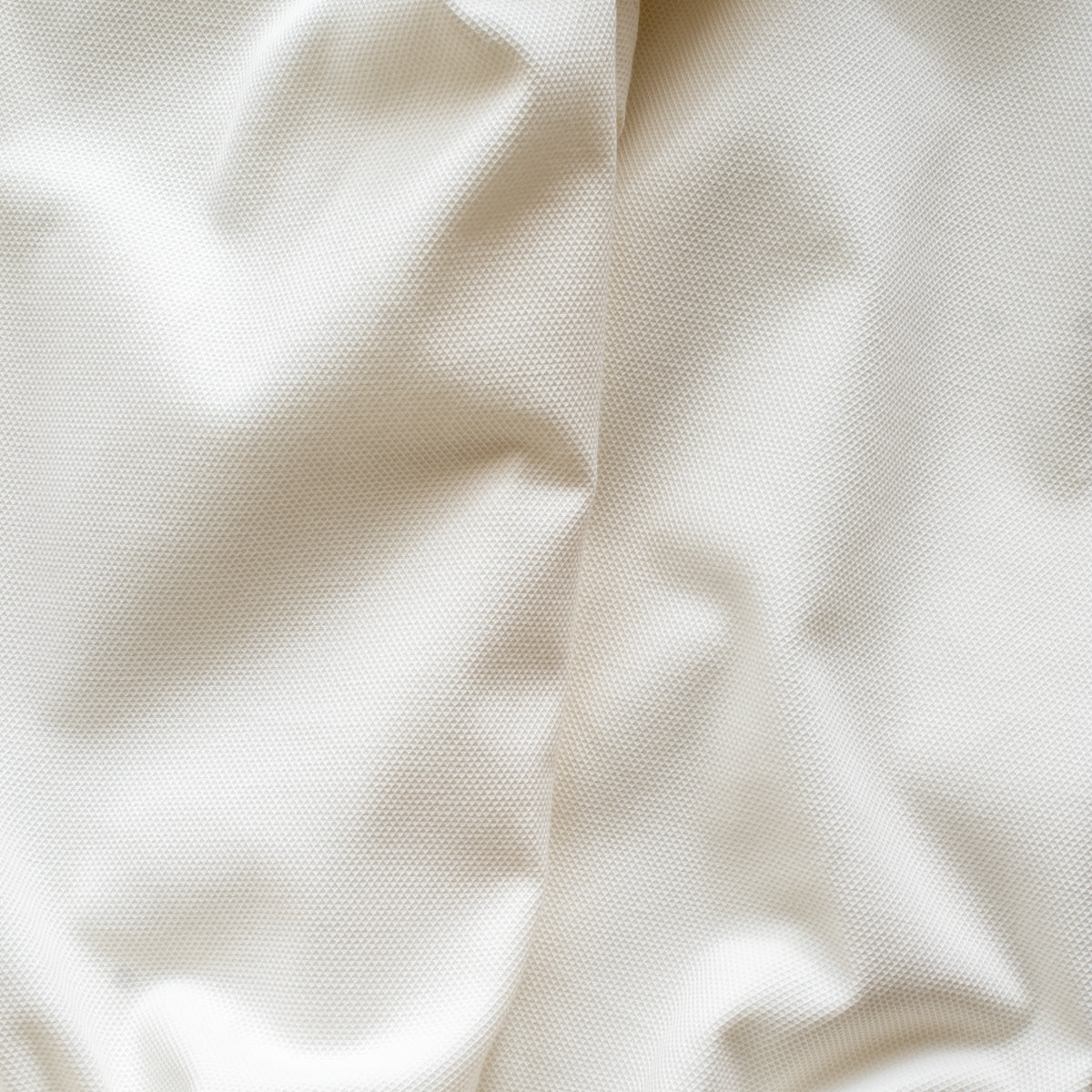 pantaloni MIRTO * cotone piquet bianco panna * taglia S