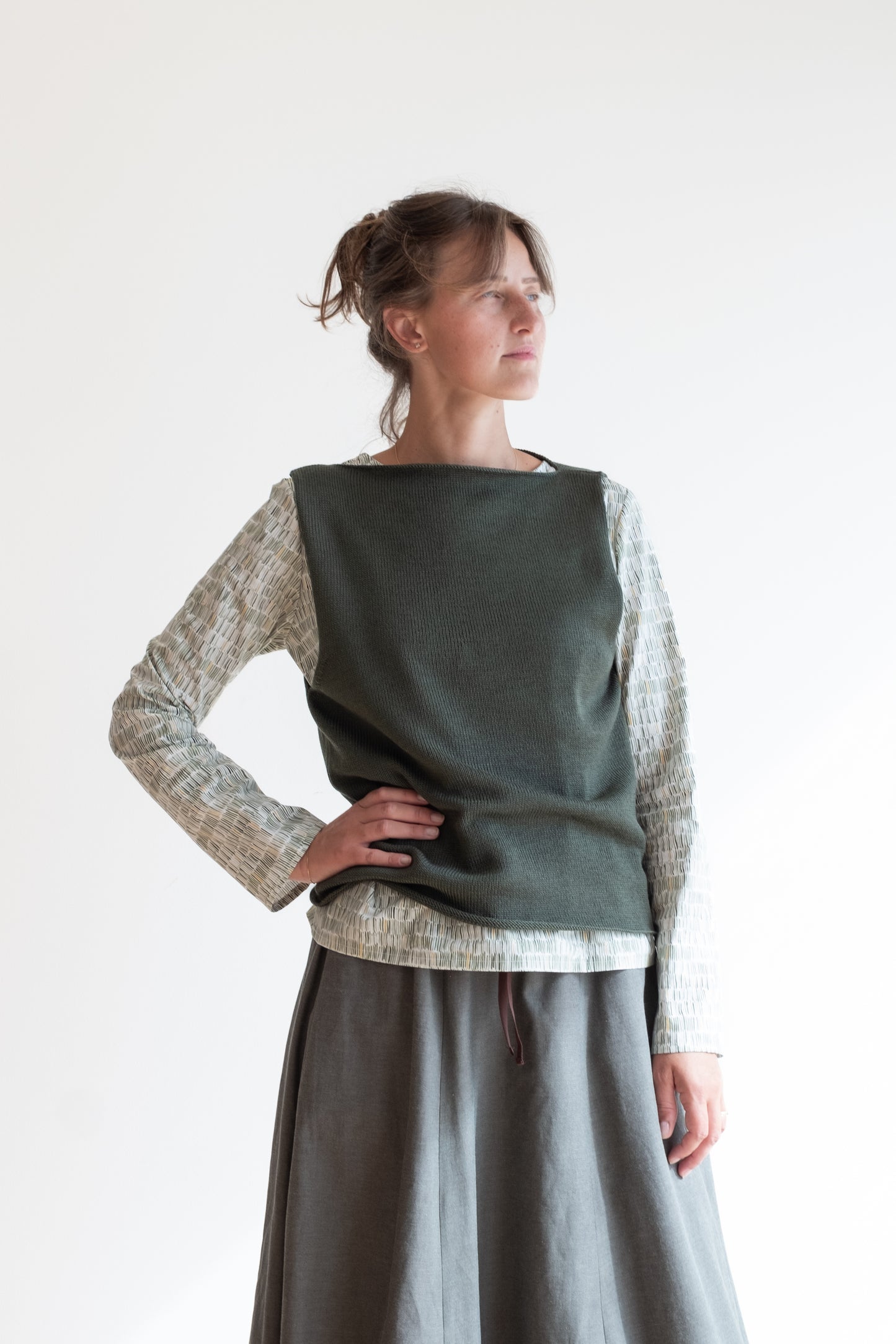 CORBEZZOLO ** gilet in maglia