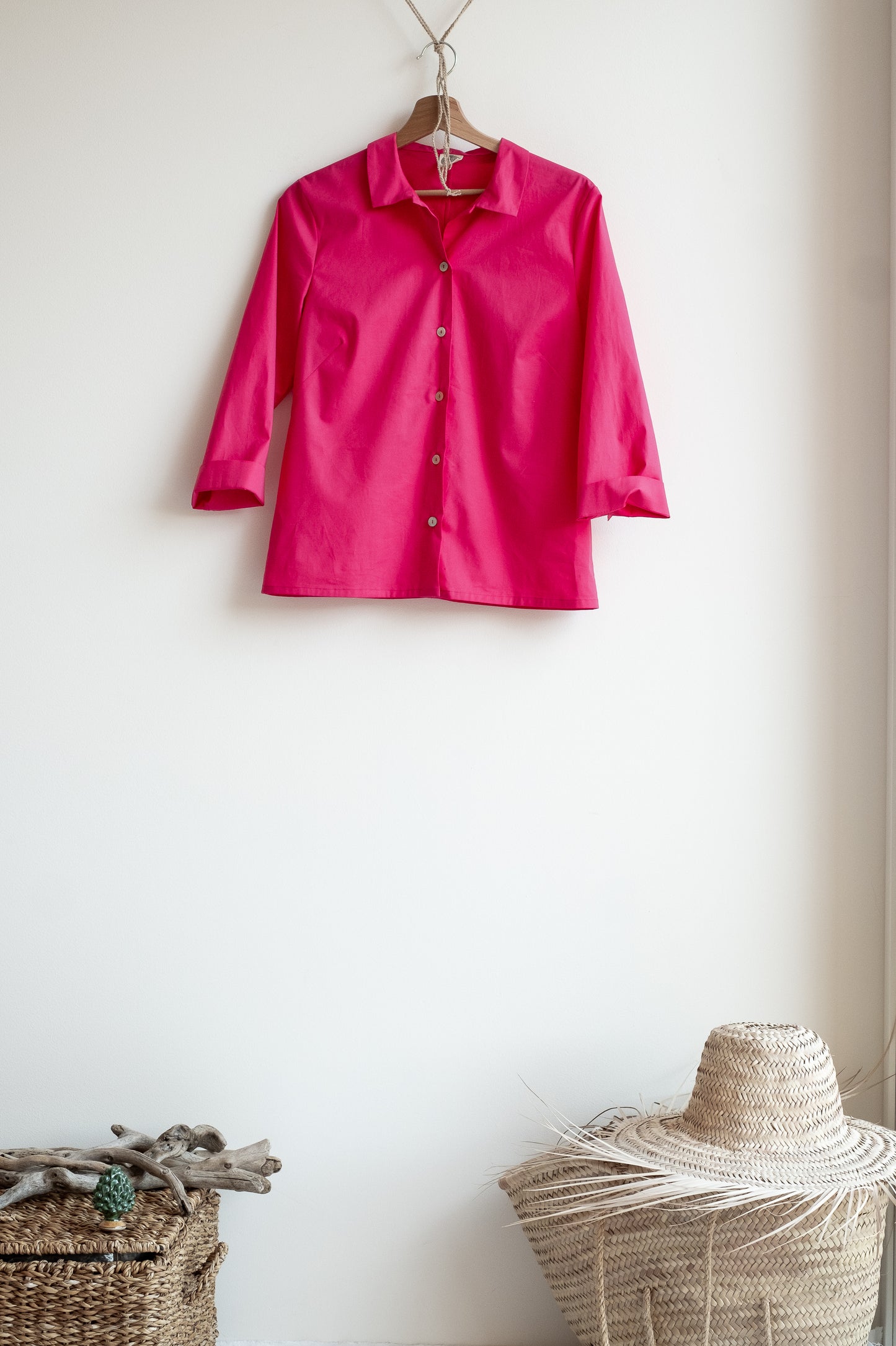 Camicia CHICCO * cotone fucsia * taglia S
