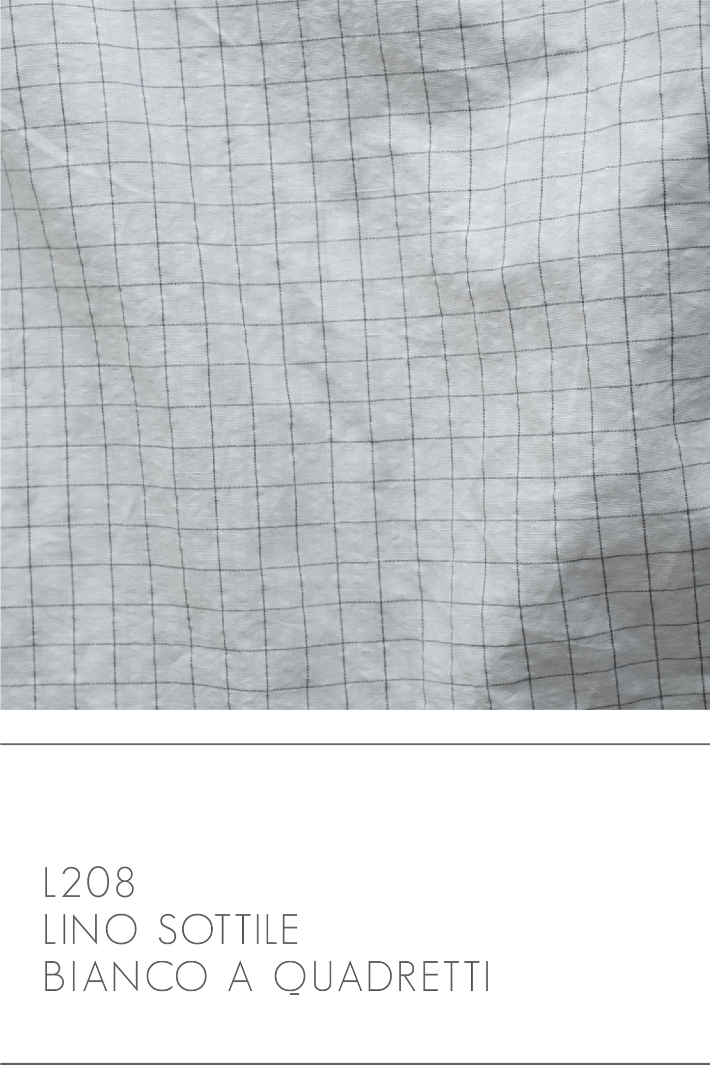 Camicia CICLAMINO * lino sottile bianco a quadretti * taglia M