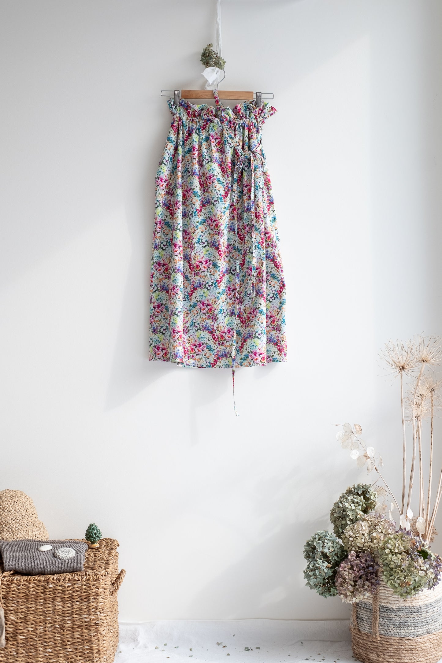 Skirt SACCHETTO * flower palette cotton * size S