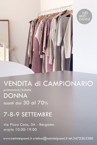 Vendita di campionario donna