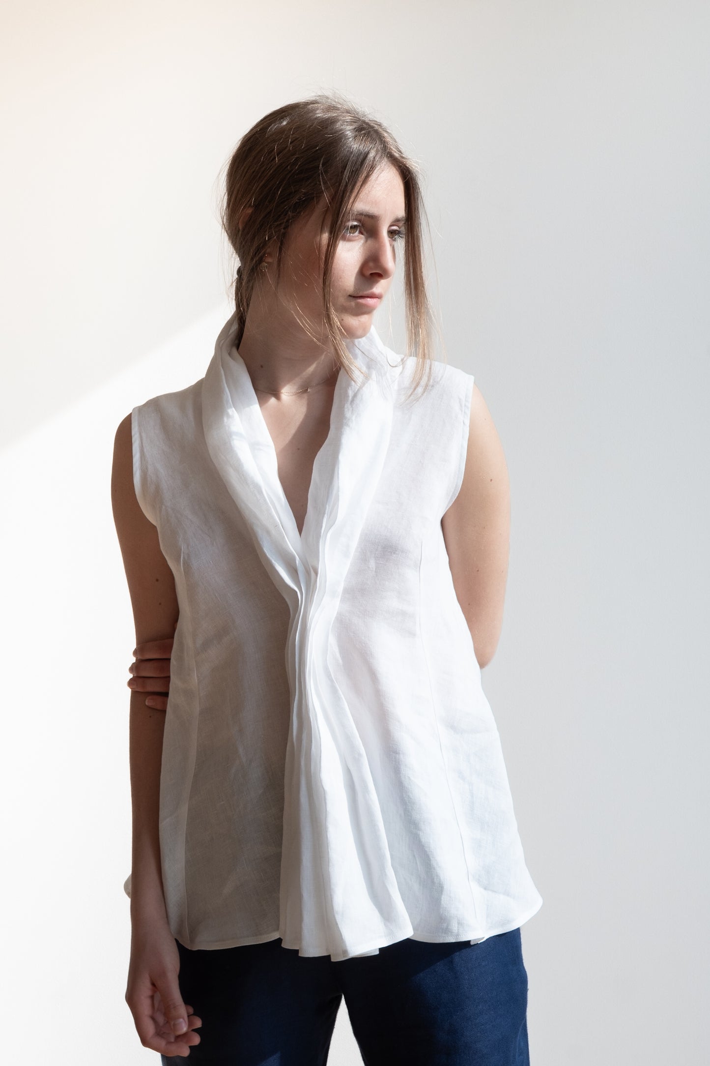 PACE ** sleeves blouse