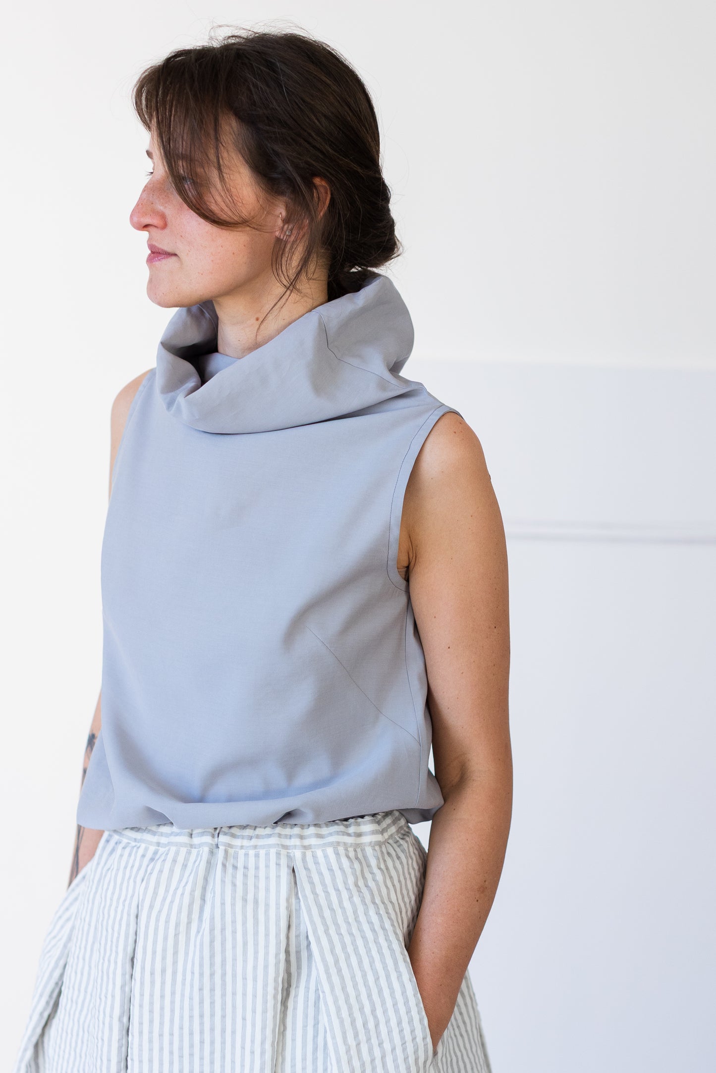 STROMBOLI ** sleeveless blouse