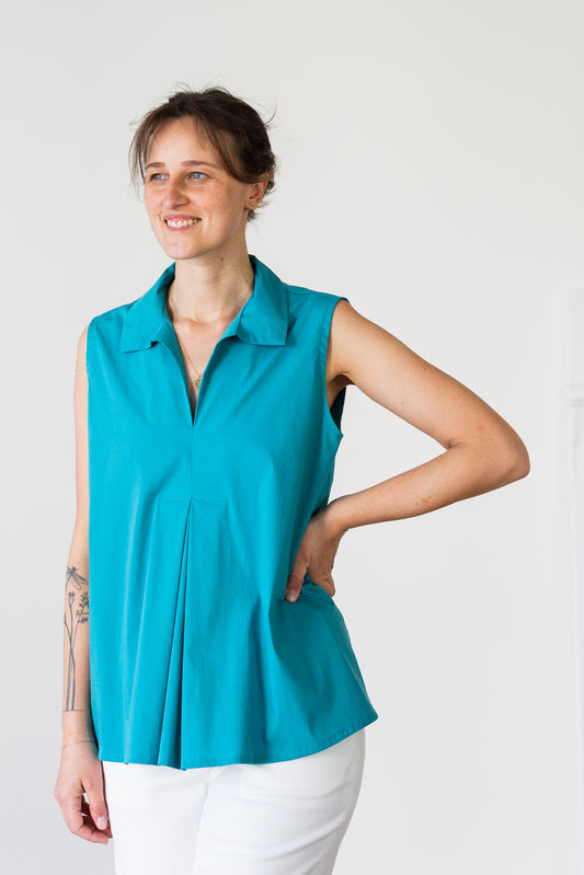 MIRTILLO ** sleeveless blouse