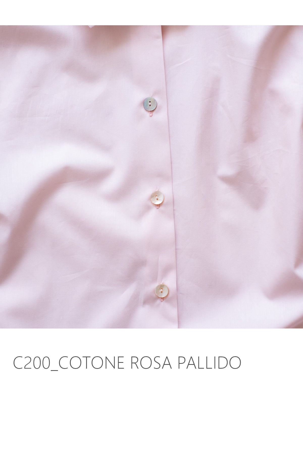 Camicia CHICCO * cotone rosa pallido * taglia S