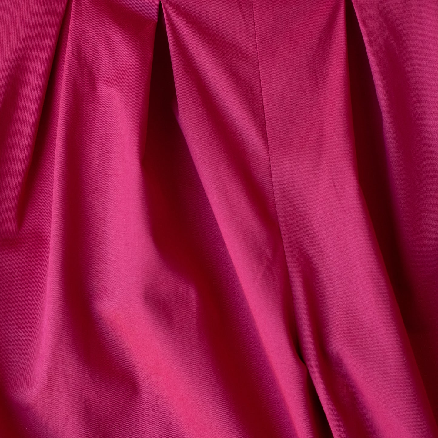 Trousers SORGIVA * raspberry coloured medium weight cotton * size S