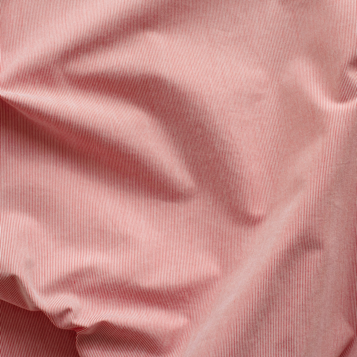 camicia QUADRA ** cotone righine rosse e bianche * taglia M