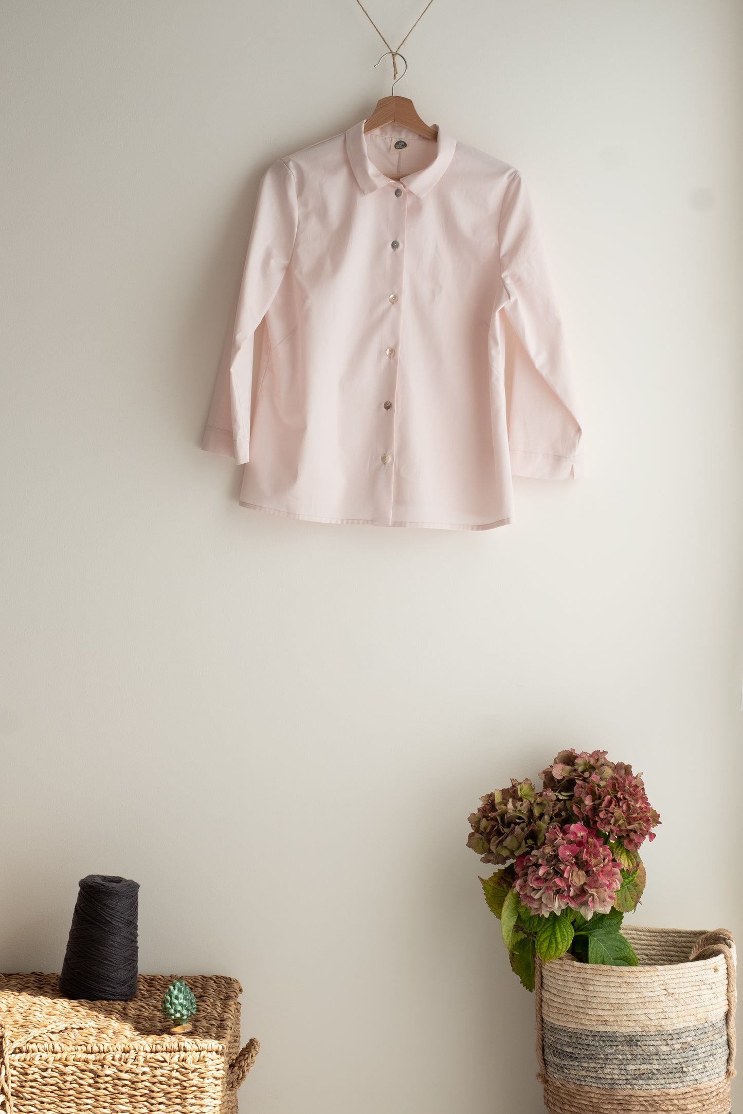 Camicia CHICCO * cotone rosa pallido * taglia S