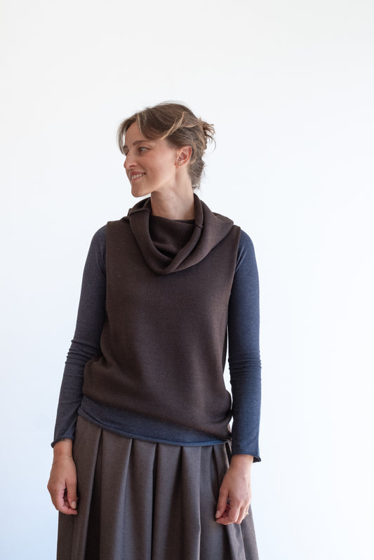 SAMBUCO ** gilet in maglia
