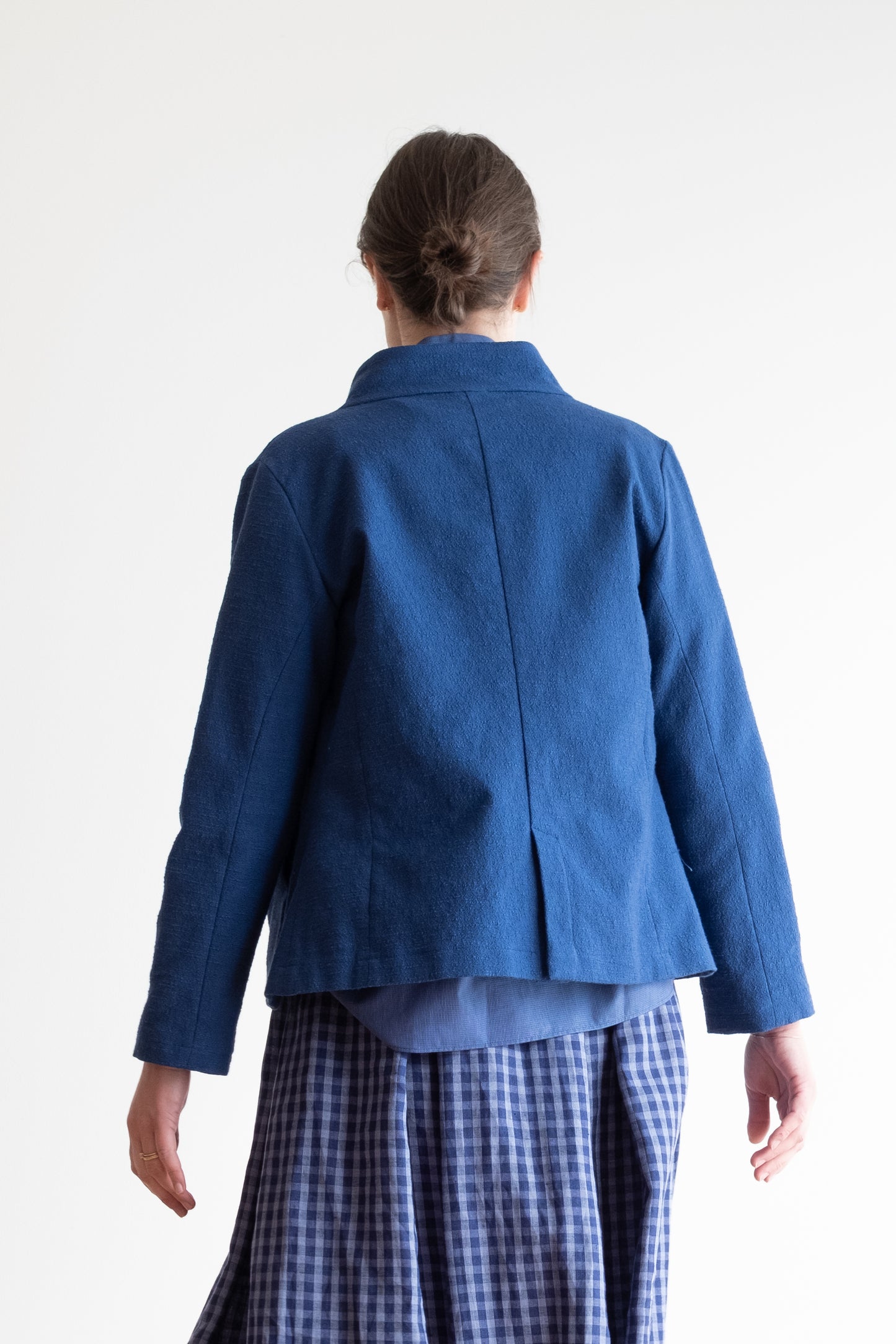 Giacca COROLLA * cotone spesso lavorato blu marino * taglia S