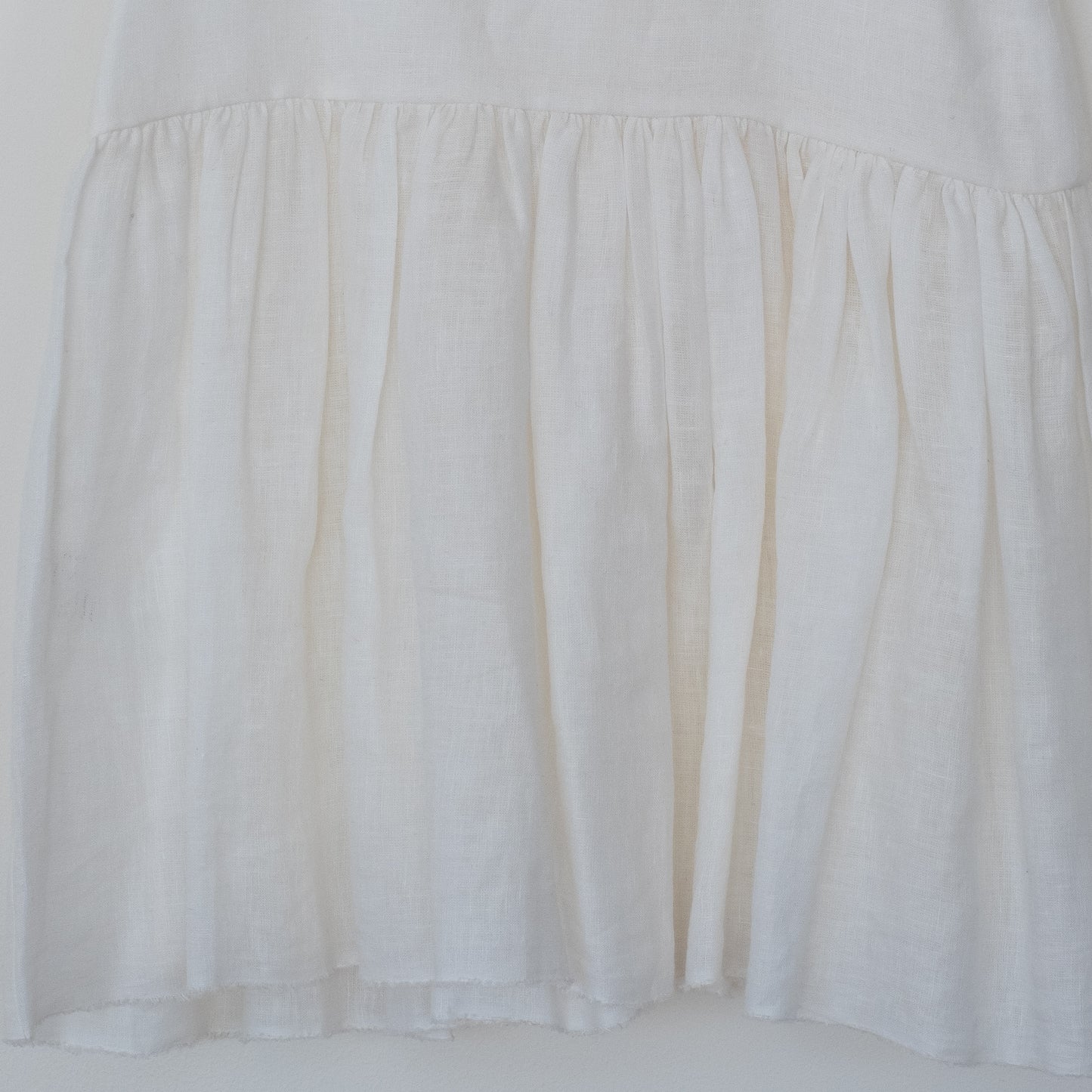 camicia CHICCO ** lino garzato bianco ** taglia S